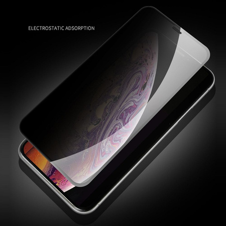 Szkło hartowane X-ONE Full Cover Extra Strong Privacy - do iPhone 15 (full glue) czarny