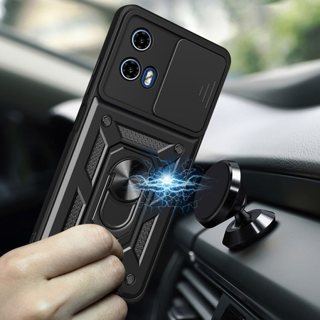 Etui MOTROLA MOTO G24 / G24 POWER / G04 Tech-Protect Camshield Pro czarne