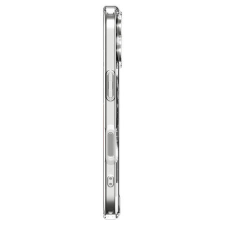 SPIGEN futerał ULTRA HYBRID MAG kompatybilny z MagSafe do IPHONE 17 clear white