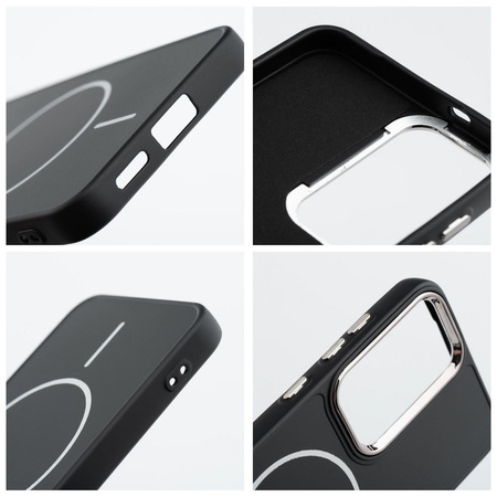 Futerał FRAME MAG COVER kompatybilny z MagSafe do SAMSUNG A16 czarny