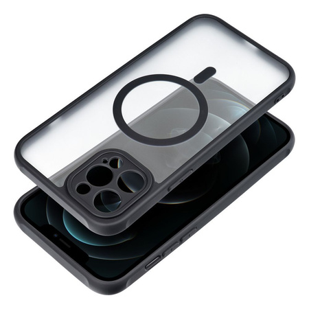 Futerał Full Matte Mag Cover kompatybilny z MagSafe do IPHONE 12 PRO MAX czarny