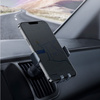 Baseus Metal Age II Gravitational Car Holder on ventilation grid (gray)
