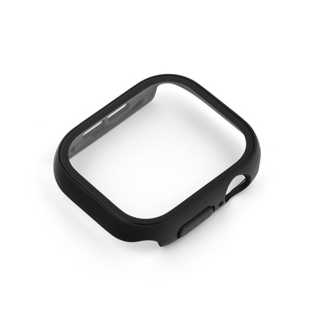 Futerał ochronny ze szkłem Bestsuit Flexible do Apple Watch 10 46mm - czarny