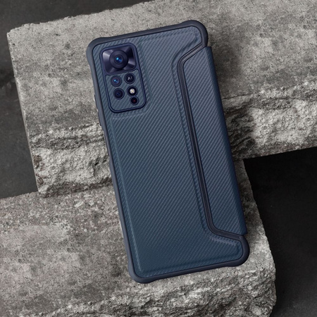 Kabura RAZOR Book do XIAOMI Redmi Note 14 4G niebieski