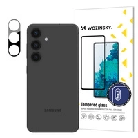 9H gehärtetes Glas für das Wozinsky Full Camera Glass für Samsung Galaxy S24+