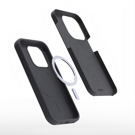 Nakładka Etteri Silicone Mag do iPhone 13 6,1" czarna