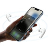 USAMS Słuchawki Bluetooth 5.3 TWS X-Don Series Dual mic ENC bezprzewodowe fioletowy/purple BHUXD03 (USAMS-XD18)