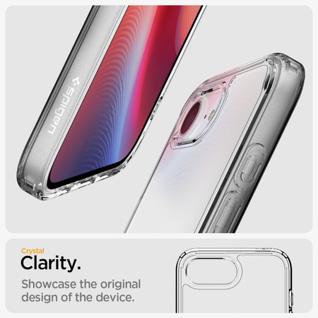 SPIGEN ULTRA HYBRID IPHONE 16e CRYSTAL CLEAR