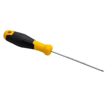 Wkrętak płaski Deli Tools EDL6331001, 3x100mm (żółty)