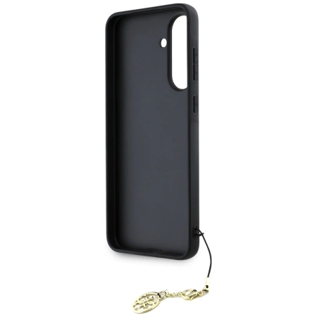 Guess 4G Charms Collection case for Samsung Galaxy A56 - black
