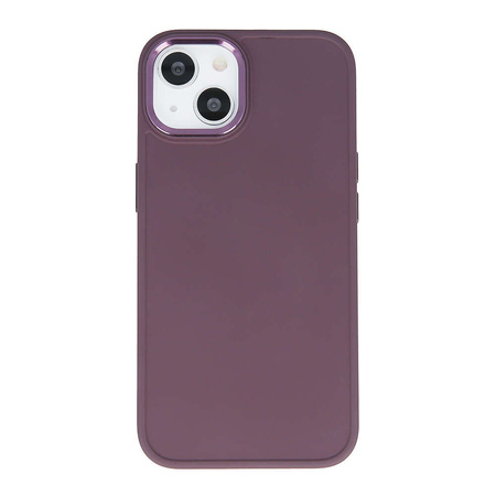 Nakładka Satin do iPhone 15 Pro Max 6,7" burgundowa