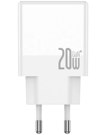 JELLICO ładowarka sieciowa EU57 PD 20W 1xUSB-C + 1xUSB QC3.0 + kabel USB-C - Lightning Biały