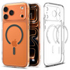 SPIGEN futerał ULTRA HYBRID MAG kompatybilny z MagSafe do IPHONE 17 Pro clear graphite
