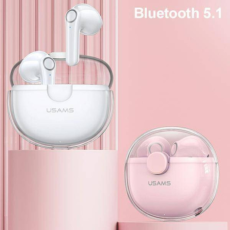 USAMS Słuchawki Bluetooth 5.1 TWS BU series bezprzewodowe zielony/green BHUBU03