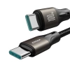 Joyroom Light-Speed ​​​​Serie SA25-CC5 100 W USB-C/USB-C-Kabel 1,2 m – Schwarz