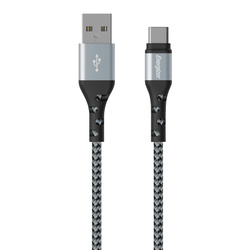 Energizer Ultimate - Kabel połączeniowy USB-A do USB-C 2m (Srebrny)
