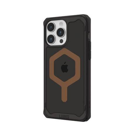 Etui UAG Plyo MagSafe do iPhone 15 Pro Max - czarno-brązowe