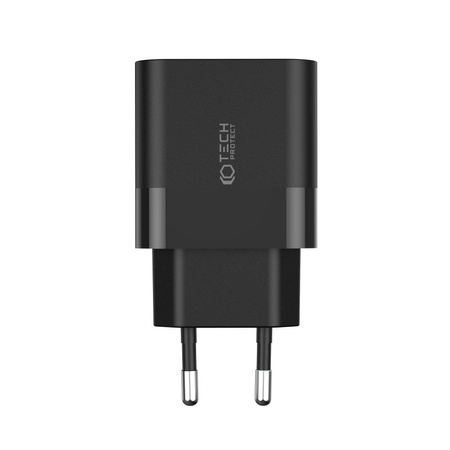 Ładowarka Sieciowa PD 20W 2x USB-C Tech-Protect C20W czarna