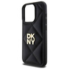 Original Case IPHONE 15 PRO DKNY Quilted Stack Logo (DKHCP15LPQDSLK) black