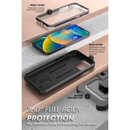 Supcase UNICORN BEETLE PRO IPHONE 13/14 SCHWARZ