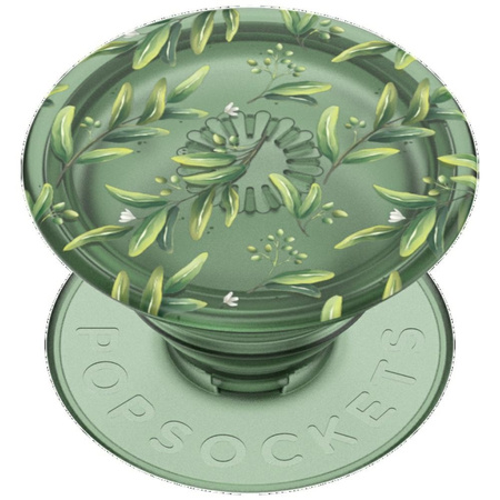 Uchwyt i podstawka do telefonu           Popsockets PlantCore Grip Olive zielony 807373
