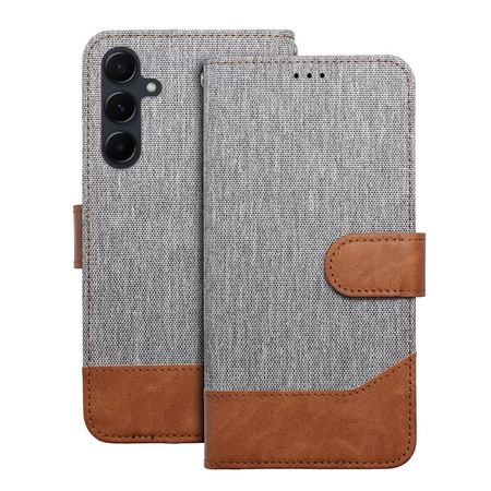 Kabura JEANS Book do SAMSUNG A25 5G szary