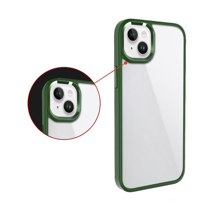 MX GLOSSY CAM IPHONE 14 PLUS DARK GREEN / ZIELONY