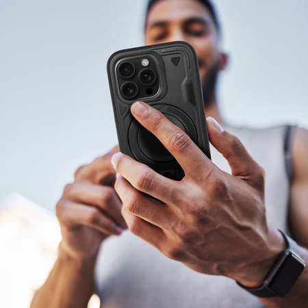 Futerał FROST ARMOR do IPHONE 16e (SE 4 2025) czarny