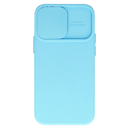 Camshield Soft do Iphone 14 Pro Max Jasnoniebieski