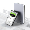 Ugreen kieszeń obudowa na dysk twardy 2,5'' SATA 3.0 6Gbps szary + kabel USB - USB Typ C 0,5m (CM300)