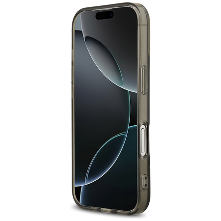 Etui US Polo DH and Bottom Stripe Logo MagSafe do iPhone 17 czarny