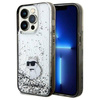 Karl Lagerfeld nakładka do iPhone 14 Pro 6,1&quot; KLHCP14LLKCNSK HC LIQ. GLITTER C transparentna