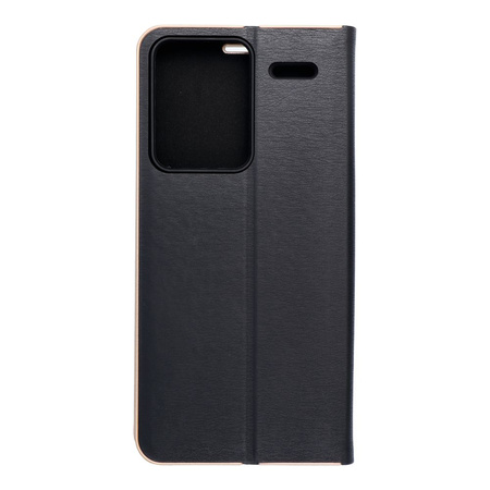 Kabura LUNA Book Gold do XIAOMI Redmi NOTE 13 PRO Plus 5G czarny