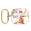 Schutzhülle APPLE AIRPODS 3 Guess AirPods Flower Strap Collection (GUA3HHFLU) violett