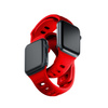 3MK Silicone Watch Strap czerwony/red dla Apple Watch 42/44/45/49mm
