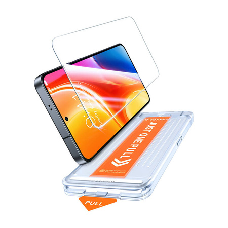 Szkło ochronne Torras Install Master dla Samsung S25