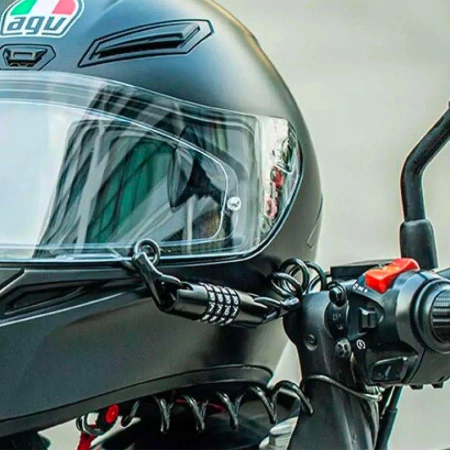 Rockbros T609 Fahrradschloss mit 1,5 m Zahlenkombination – Schwarz