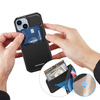 3 in 1 Case for iPhone 14 Plus with MagSafe Wallet RFID Blocking Stand Dux Ducis Rafi Mag - Black