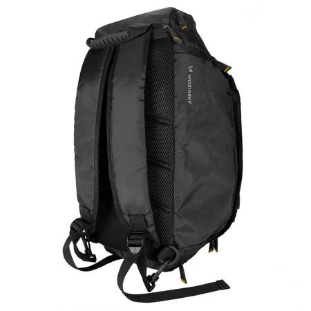 Wozinsky sports bag backpack hand luggage bag 40x20x25 cm for plane black (WSB-B01)