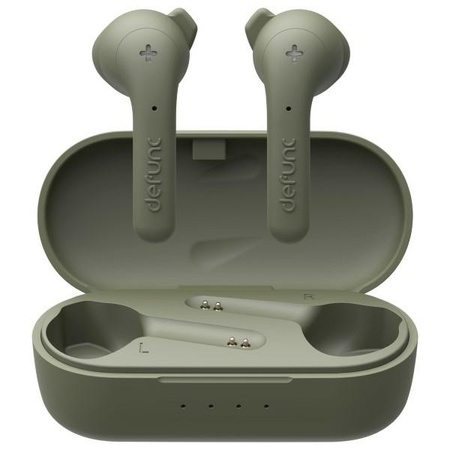 DeFunc Słuchawki Bluetooth 5.0True Basic bezprzewodowe zielony/green 71963