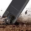 3 w 1 etui iPhone 13 Pro z MagSafe portfel blokada RFID podstawka Dux Ducis Rafi Mag - czarne
