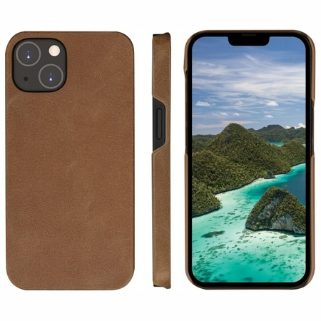Etui dbramante 1928 Lynge 2w1 Wallet do   iPhone 14 brązowy/brown