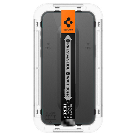 TEMPERED GLASS Spigen GLAS.TR &quot;EZ FIT&quot; IPHONE 15 PRO MAX CLEAR