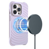 Nakładka Circle Mag do iPhone 12 / 12 Pro 6,1" jasnofioletowa