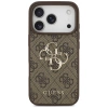 Guess 4G Big Logo Case für iPhone 17 Pro - Braun