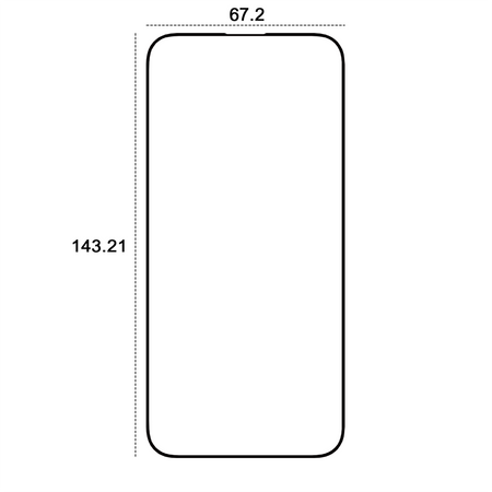 Etteri szkło hartowane 9D do iPhone 15 Pro 6,1"