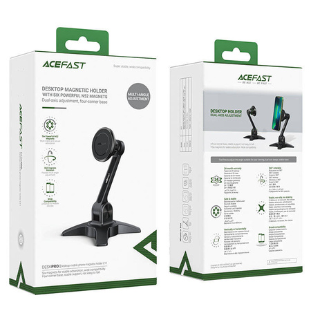 Acefast Stand Stand magnetische Handyhalterung schwarz (E11)