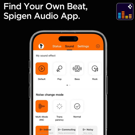 SPIGEN SA2401 ANC PRO IN-EAR EARPHONE WHITE