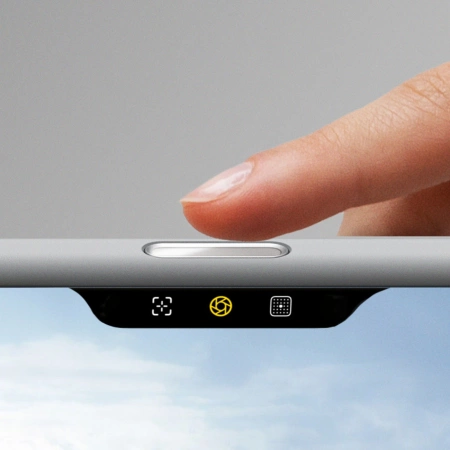 Etui AMAZINGTHING Cloudie na iPhone 17 Pro z podstawką - szare