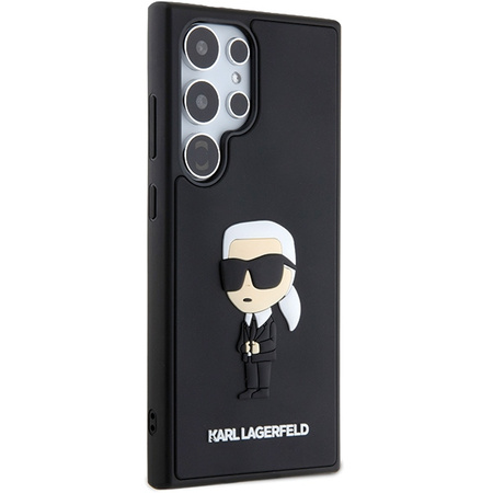 KARL LAGERFELD SAM S24 ULTRA RUBBER IKONIK KLHCS24L3DRKINK BLACK
